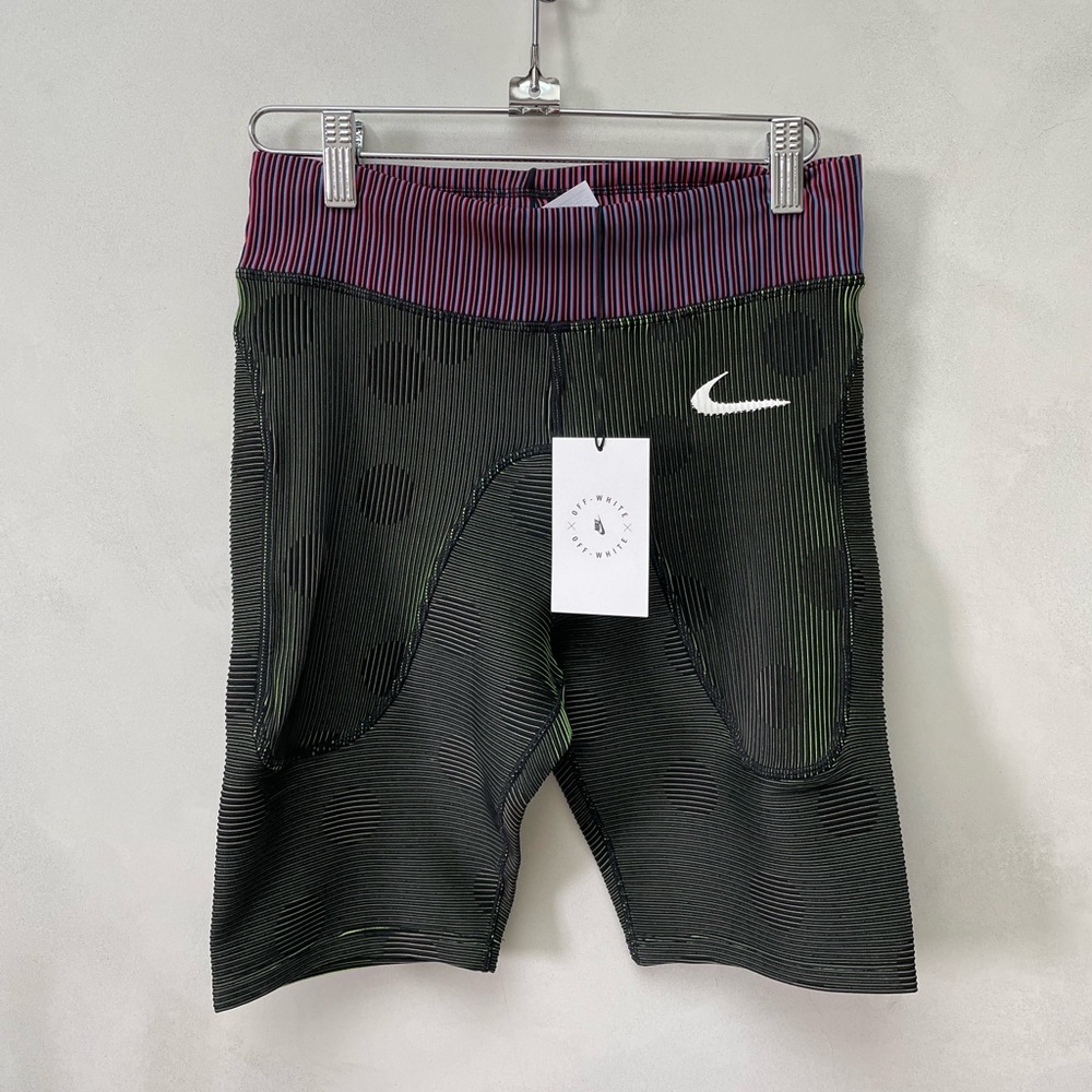 OFF WHITE X NIKE Biker shorts Size Small Brand New w/Tag